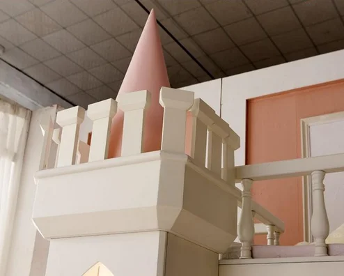 Двухъярусные кровати принцессы в виде замка/детская мебель для девочек с