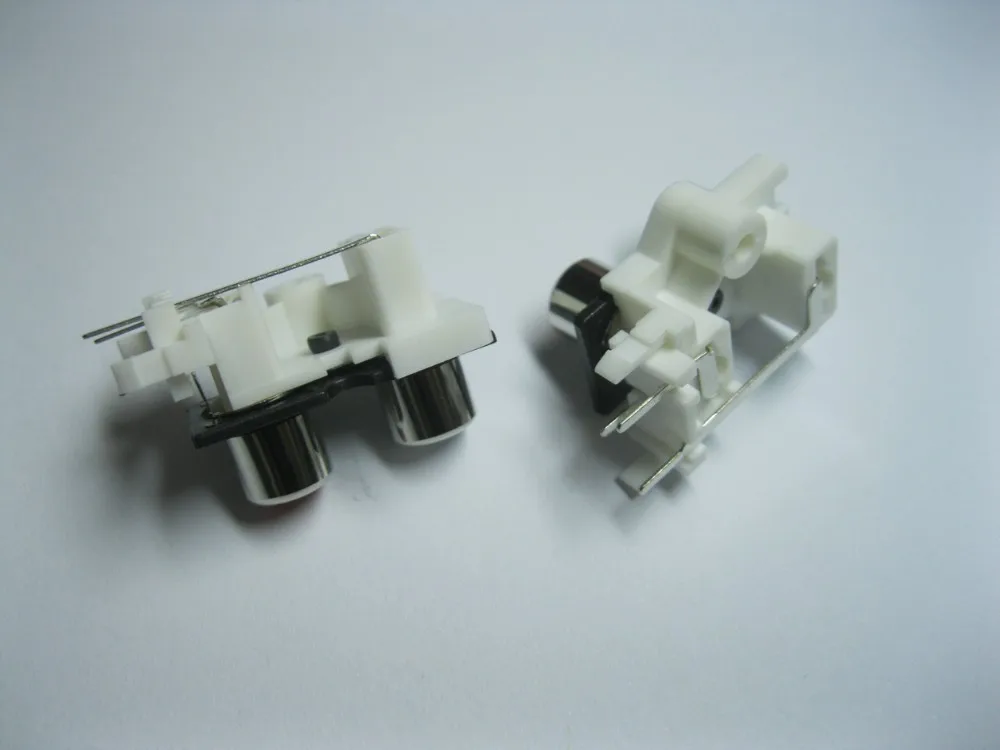 AV Pin Jack 2 цвета RCA женское аудио-видео AV Разъем AV2-9 500 шт в партии
