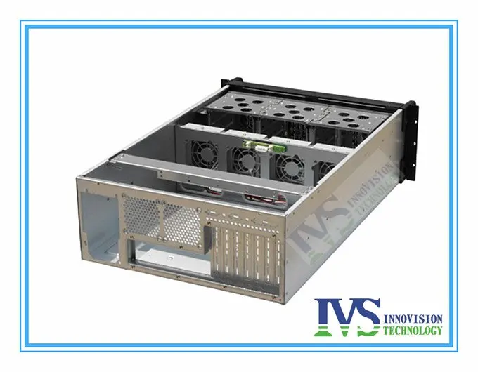 Огромный накопитель RC6515 промышленный чехол для компьютера 4U стойку шасси, 15 шт HDD отсеки