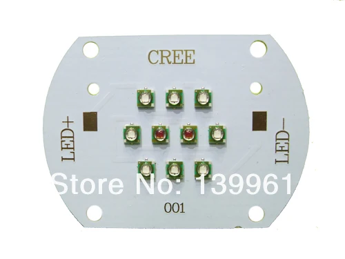 30 Вт США оригинальный Cree XP-E синий + красный завод с/х Светодиодная лампа DC28V-30V 350mA ~ 1000mA на медной печатной плате
