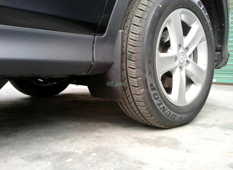 Для Toyota Rav4 аксессуары брызговики брызговик для Toyota Previa Rav 4 крылья 4 шт./компл. с логотипом