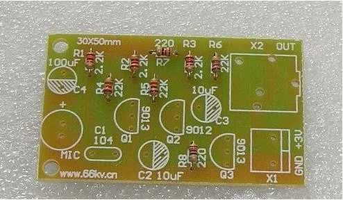 10 шт. комплект многоступенчатого усилителя/с микрофоном electret 3 zoom module SENSOR