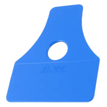 

UXCELL Car Window Film Sheet Wrap Tint Cleaning Scraper Tinting Tool Blue 11.7 X 9.7 X 0.3Cm