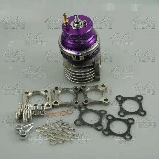 46mm V Band External Adjustable Turbo Wastegate 0.8 Bar Purple DSC_0173