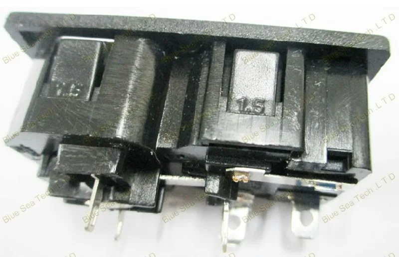 2 шт. 10A 250 V 3Pin разъем питания переменного тока/вилка с fush держатель, IEC320-C13/C14 UPS/гнездо PDU ccc, ce, бесплатная доставка
