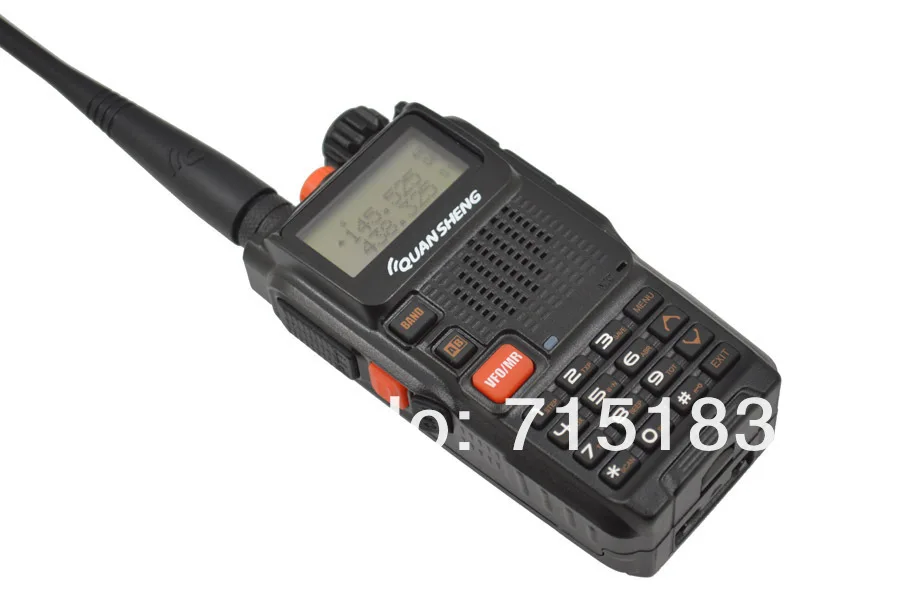 Новинка 2013 Quansheng TG-K4AT(UV) двухдиапазонный двухсторонний радиоприемник 5W 128CH FM портативный двухсторонний CB ham радио quansheng walkie talkie