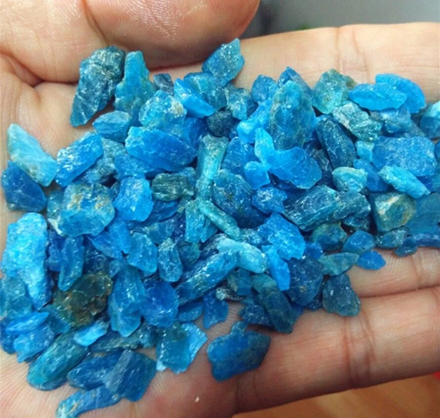50 г сине зеленый апатит хрустальный камень натуральный образец|stone phone|stone needlestone