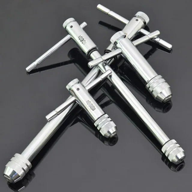 Taps For Threading Adjustable T Handle Ratchet Taps And Die Wrench Set