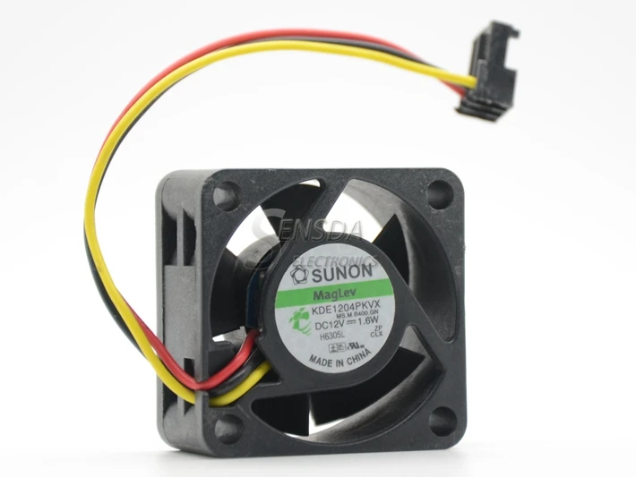 Sunon KDE1204PKVX 4020 12 в 1,6 Вт для 2950 вентилятора переключатель сервера Инвертор Вентилятор охлаждения