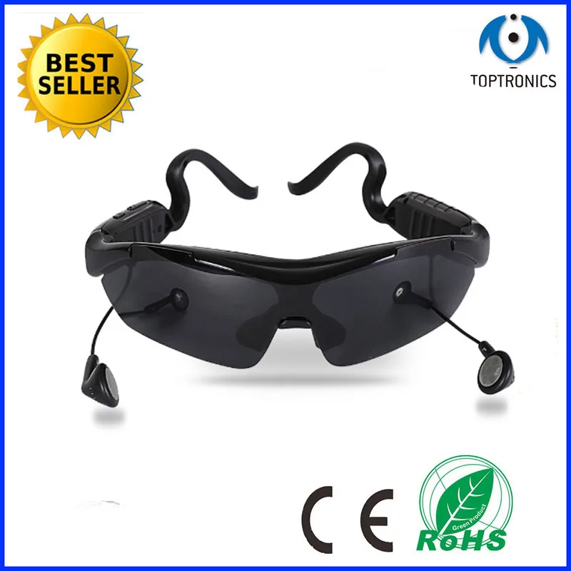 2017 New Smart Glasses for Cycling Driving Sports Headset Wireless