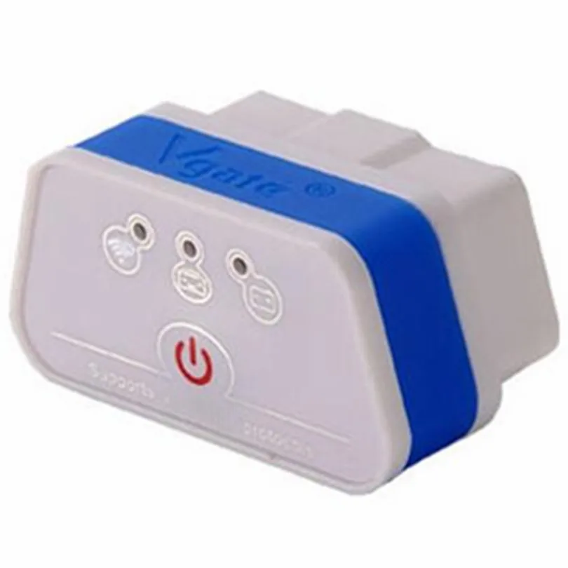 10 шт./лот Vgate iCar2 WI-FI ELM 327 OBD2 OBDII автомобиля диагностический инструмент iCar2 OBD2 сканер для Android/IOS/ ПК с розничной случае