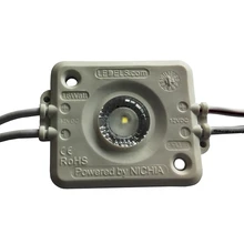 500 шт./лот 12 В 120лм 1,6 Вт большие углы луча 160 градусов постоянного тока Светодиодный модуль для вывесок коробок