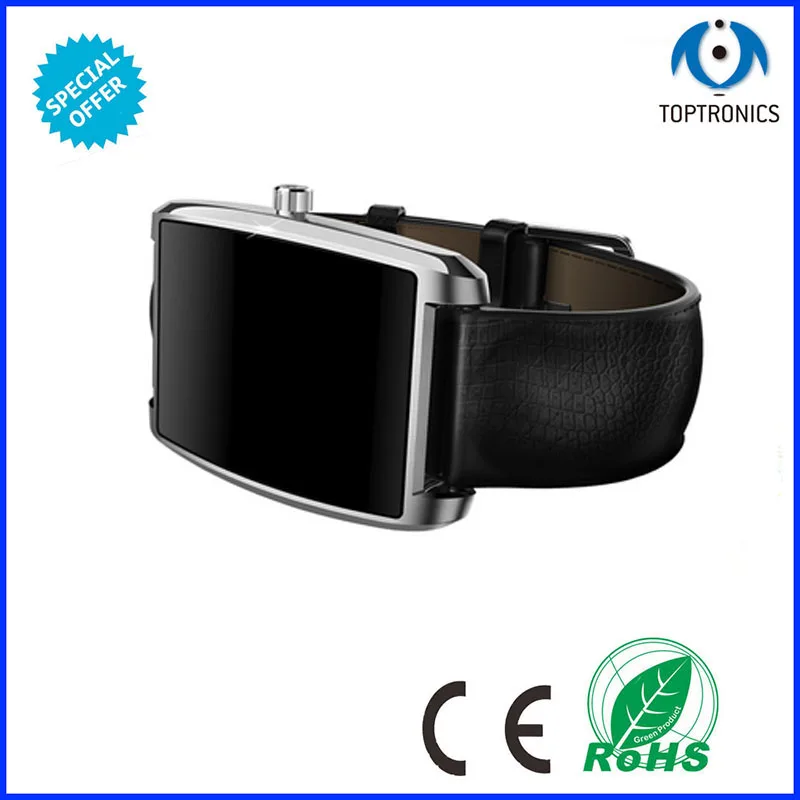 Изогнутая поверхность Сенсорный экран Водонепроницаемый smart watch Bluetooth4.0 для iOS умные часы с Bluetooth на андроиде с доступной ценой