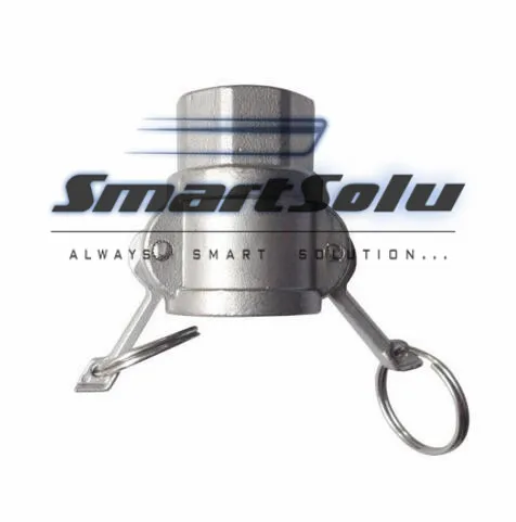 

Free Shipping 5pcs/lot Camlock - 1/2 Type D, Stainless Steel 304 Hose Fitting, 1/2" Female BSP