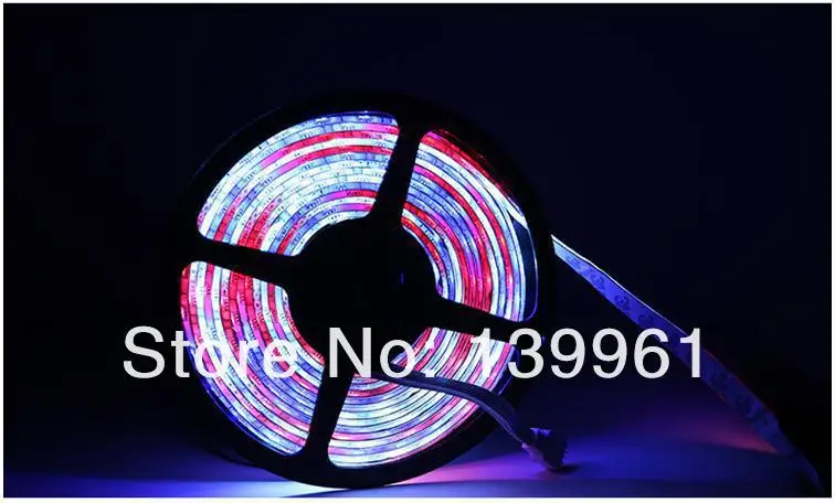 5 м/лот DC12V 5050 SMD 54Led/м скачки цветных (RGB) светодиодных лент