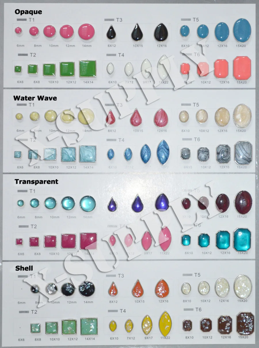 Acrylic Rhinestone Gems (36)