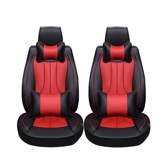 2 pcs Leather car seat covers For BMW e30 e34 e36 e39 e46 e60 e90 f10