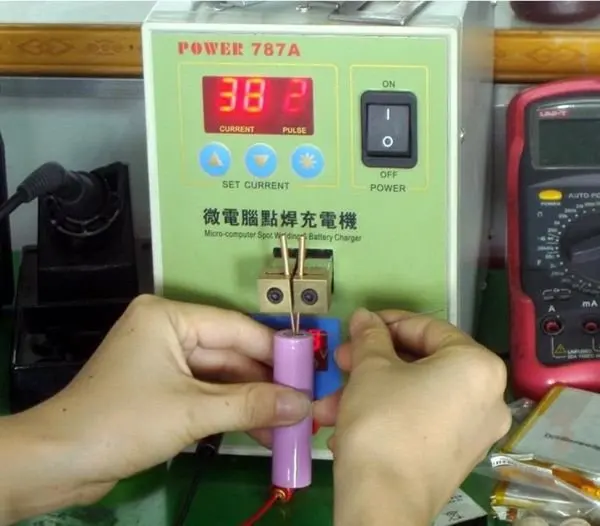 2 в 1 MCU микрокомпьютер точечный Сварщик+ Мощность 787A 180 В~ 240 В