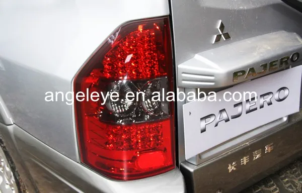 2003-2008 год для Mitsubishi для Pajero задние фары красный черный цвет LF