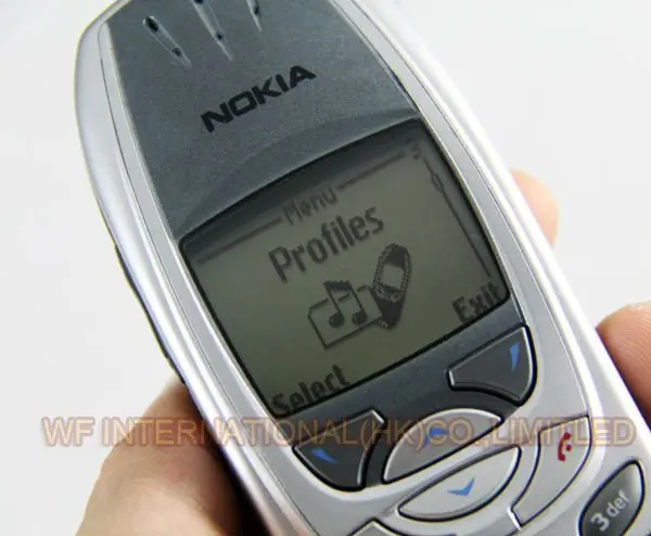 Восстановленный Мобильный телефон NOKIA 6310 разблокированный 2G двухдиапазонный с mustlti-Langues& Silver