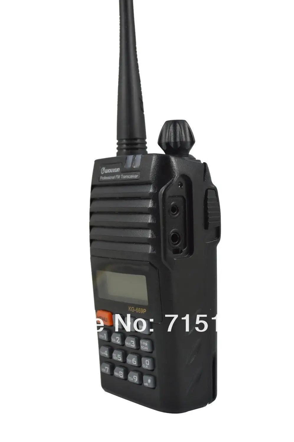 WOUXUN двухстороннее радио 136-174 MHz 128 CH 5 W WOUXUN KG-669P портативная переносная fm-рация