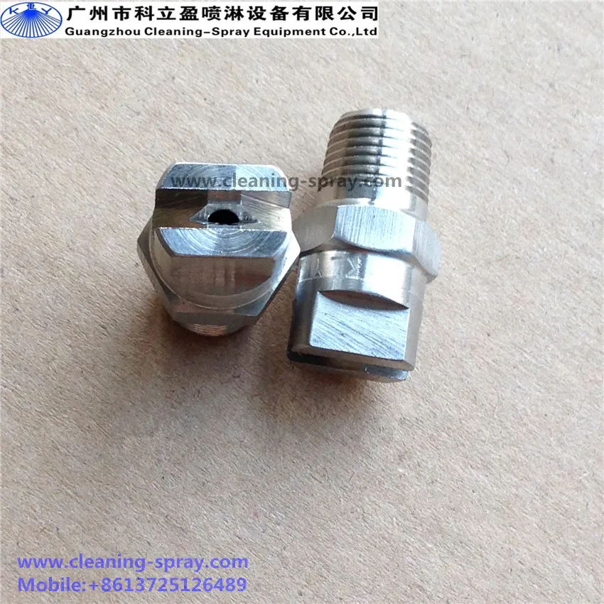 50 шт. в партии 303 ss 11002 1/8 &quotV тип плоского вентилятора Распылительная насадка |