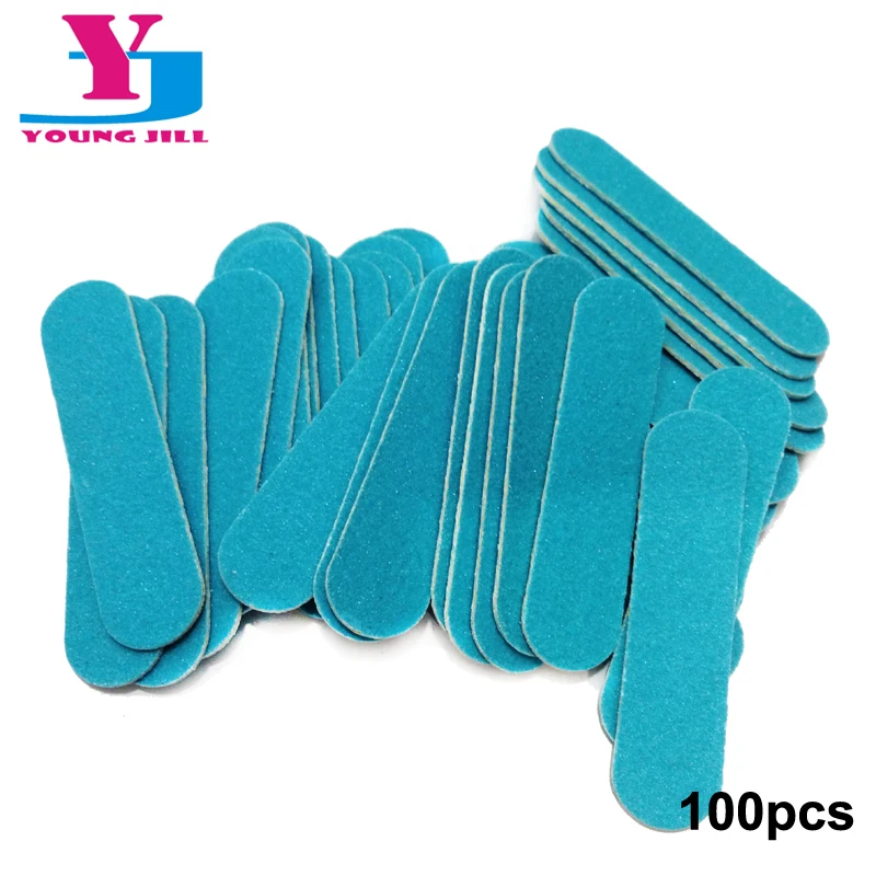 Пилка шлифовальная для ногтей 100 шт.|nail file sanding|nail filenail buffing |