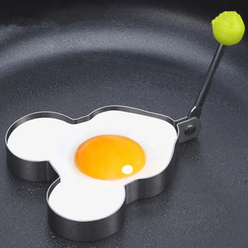 8 pcs Stainless Steel Egg Mold Omelet Creativ DIY Fried Egg Mold Ring Fry Egg Cooking Molds Free Shipping