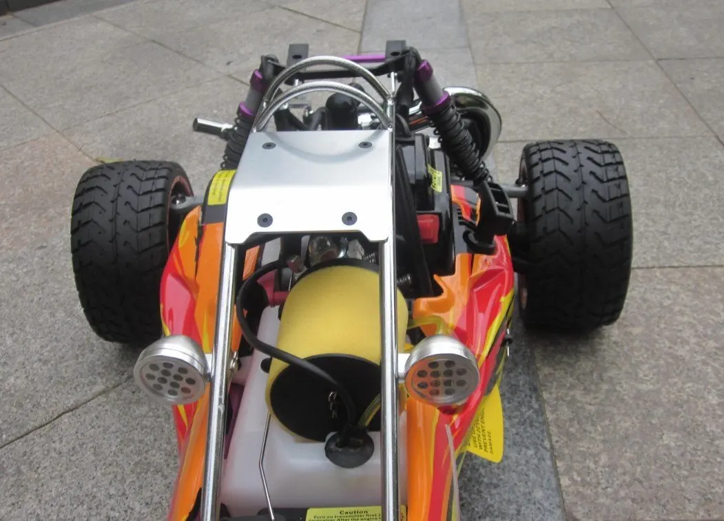 26CC baja + on road wheels+metal light cover+ metal oil cover+GT3B radio set RTR