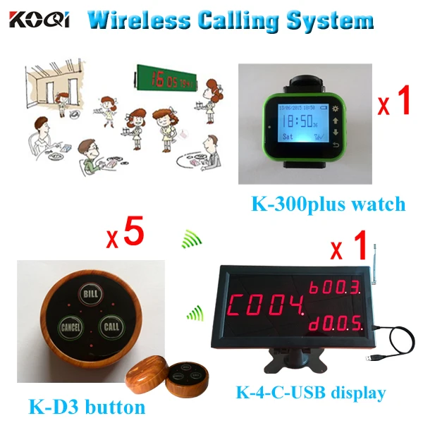 Ycall Pizza Shop Restaurant Service Equipment Wireless