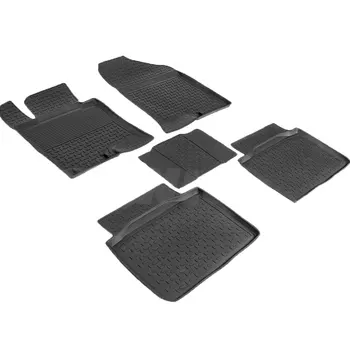 

Rubber floor mats for Kia Optima III 2010 2011 2012 2013 2014 2015 Seintex 86404