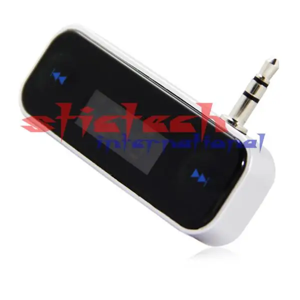 DHL или FedEx 20 штук беспроводной 3,5 мм аудио разъем автомобильный fm-передатчик для iPod iPhone 4S 5G samsung Galaxy S2 S3