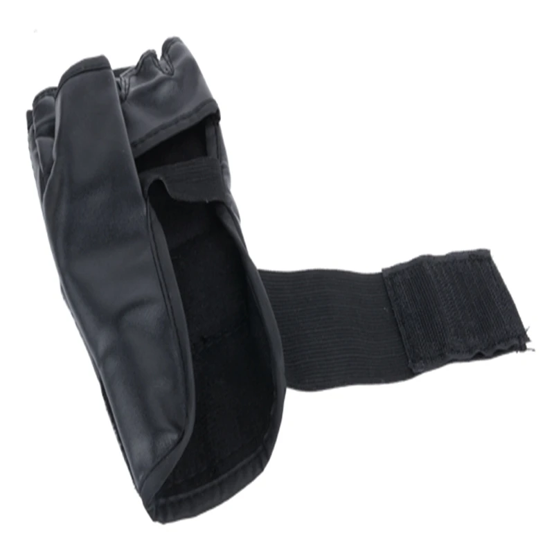 Бренд 1 пара черный Муай Тай тренировочный Пробивной мешок половина митенки