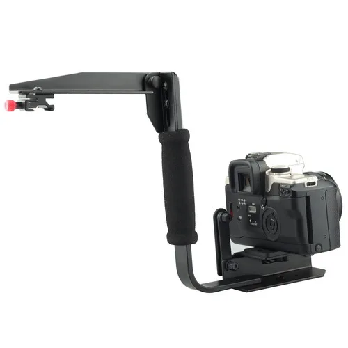 U-образный A900 быстрый флип Speedlite кронштейн для вспышки ручка для 120/135 камеры Canon Nikon Pentax Olympus рукоятка ручной держатель