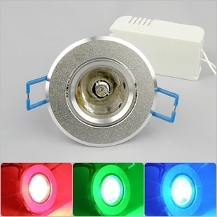 Бесплатная доставка Горячая распродажа! AC85 ~ 265 В 3 Вт RGB Led потолочный светильник