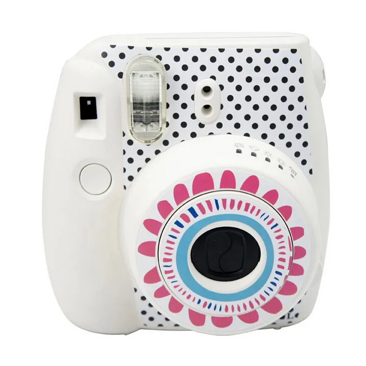 Fujifilm Instax Mini 8 наклейки на камеру персональная Мода Подсолнечник пастеры украшения Защита камеры аксессуары