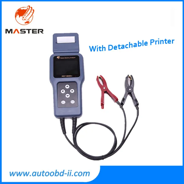 new design MST-8000+ car digital Battery Analyzer with LCD screen