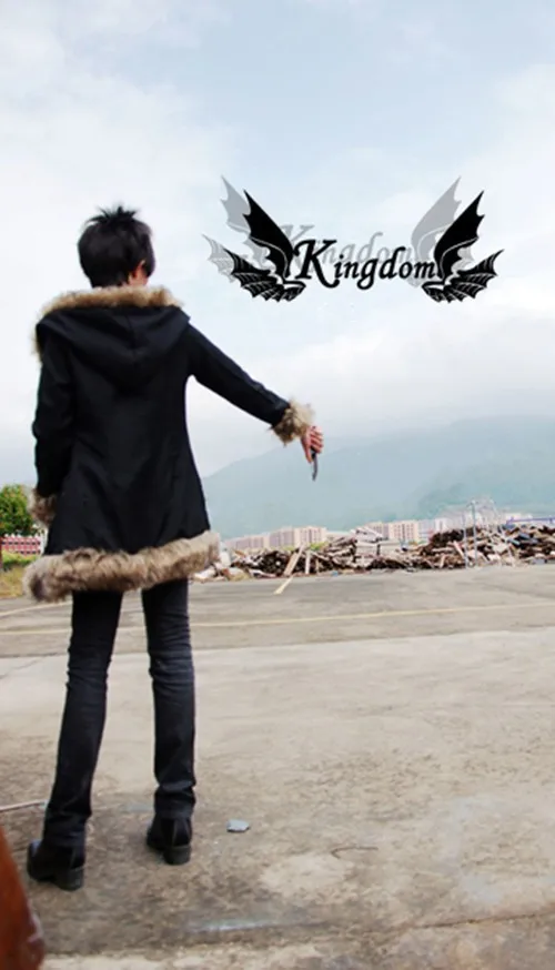 Бесплатная доставка Durarara! Орри! Orihara Изая Косплэй костюм черный Custom куртка