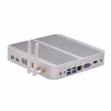 2016 новый core I5 безвентиляторный x86 мини-пк 8 г оперативной памяти, 1 т HDD 1080 P тонкий клиент компьютер