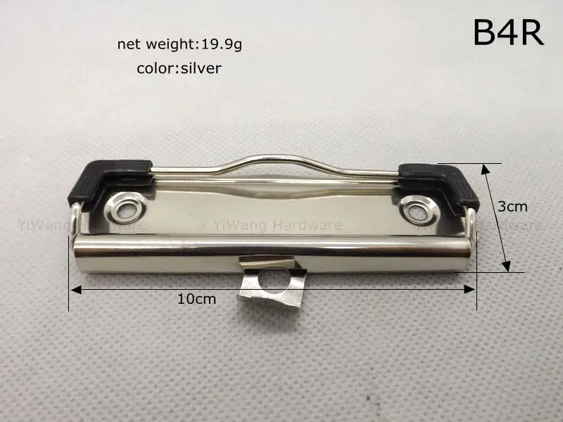 Good quality Manufacturer direct hot sales cheap files classification loose leaf binder clip folders office paper clamps - Цвет: B4R