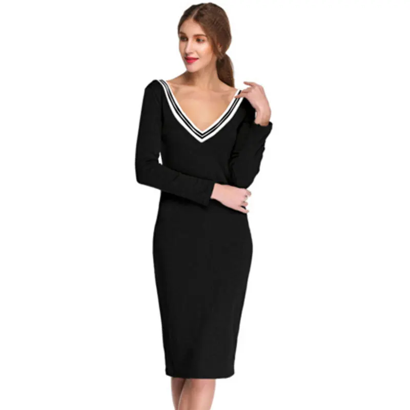 Новый сезон: весна–лето Для женщин Карандаш Оболочка платье Сексуальная бинты