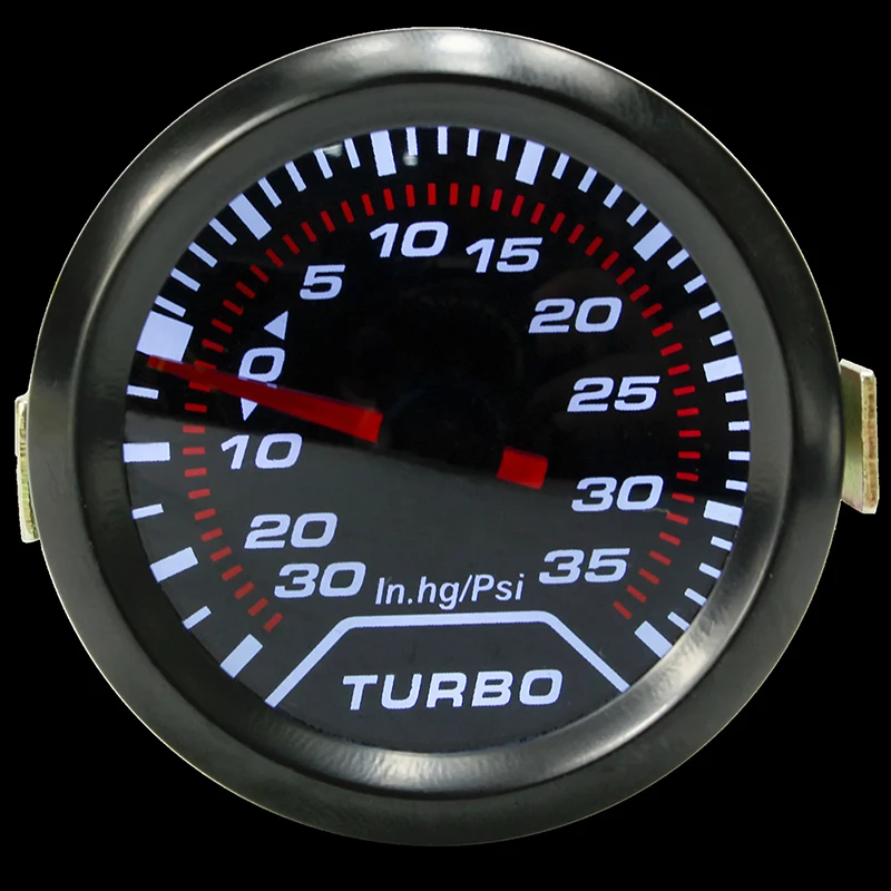 1 комплект Универсальный 52 мм белый цифровой светодиодный Turbo Boost метр датчик дыма оттенок объектива psi автомобилей Запчасти для грузовых автомобилей Измерительные приборы