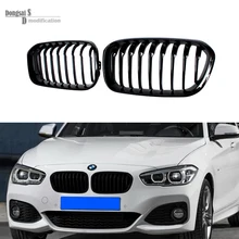 Material de alta calidad ABS parachoques delantero parrilla parrillas para BMW 1 serie LCI parrilla F21 2015 + 116i 118i 135i 120i F20