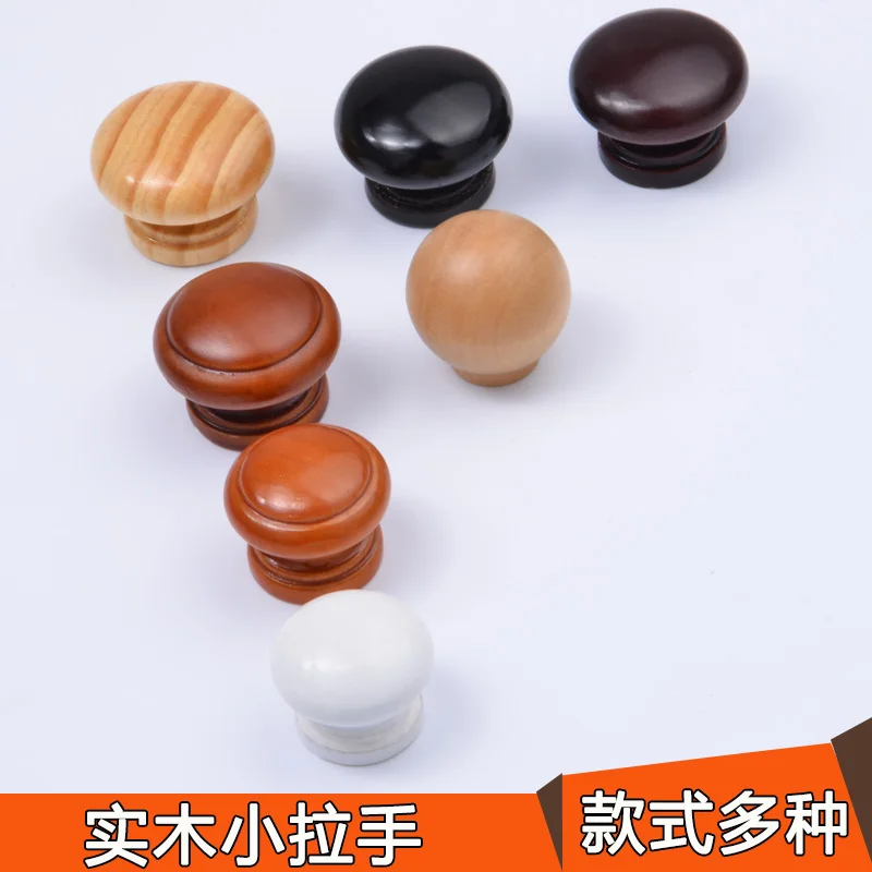 Ручка дверная из натурального дерева для шкафа ящика гардероба 10 шт./лот |