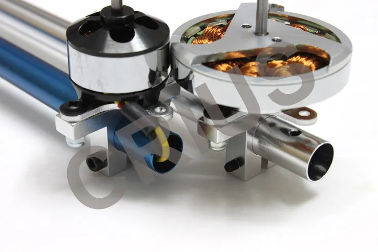 4x al металла с ЧПУ Двигатель держатель базы, для RC MultiCopter multi-вертолет двойной Tri