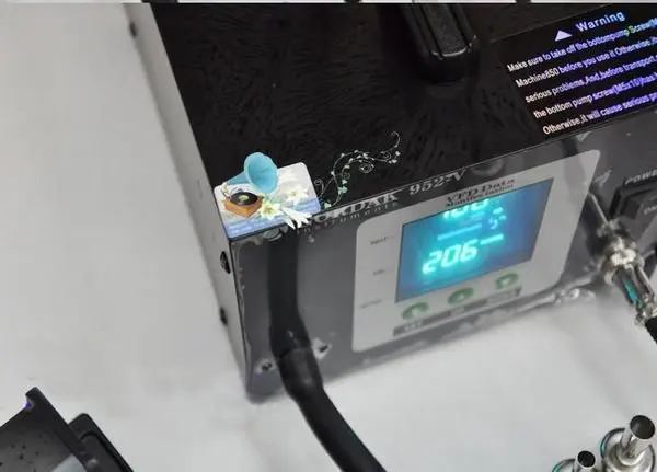 220V 2 in1 Soldering Station(hot gun+iron) Gordak 952-V 952V Intelligent Control
