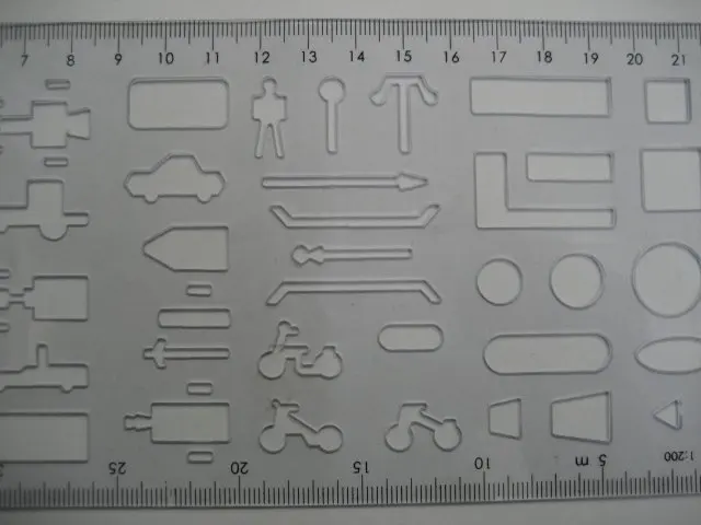 Plastic Drawing  ruler , transport , White , Wholesale and retail 