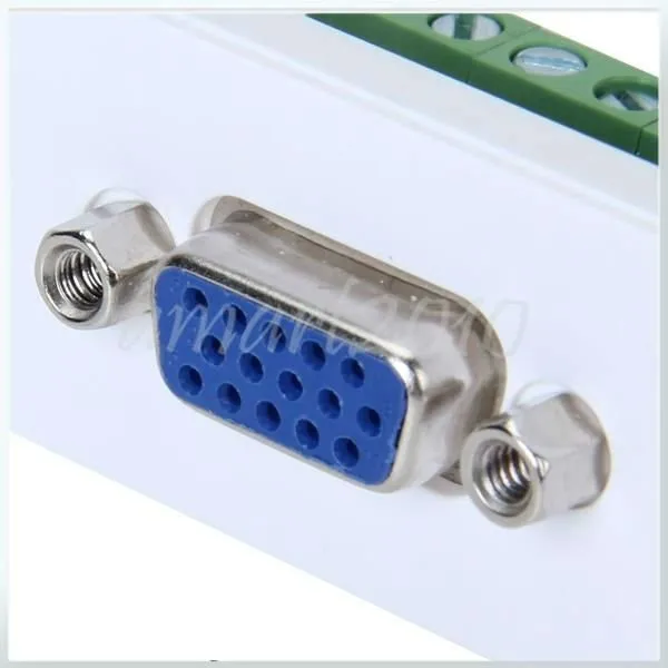 100 шт./лот новая настенная панель, пластина модуль VGA 15 Pin Wallplate подходит для 86/120