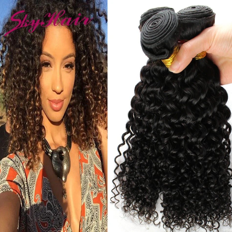 7a Indian Kinky Curly Hair 3pc Lot Indian Remy Hair Extensions 100 