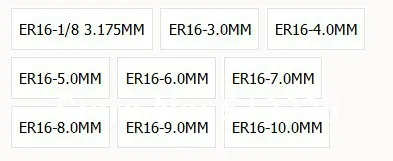 ER16 цанговый SGO из Тайваня, зажимное приспособление для точного измерения фрезерный Массажер для сосков кабель ЧПУ Tsui